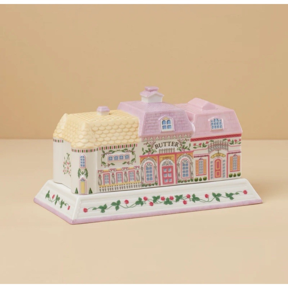 Lenox Spice Village BUTTER DISH - New In Org. Box & Ready To Ship